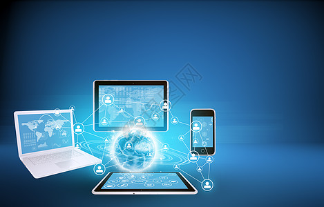 手机里的科技知识 平面设计中的相似创意图形设计